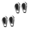 PartyKindom 4pcs Adjustable Height Laptop Stand Notebook Pc Rack Portable Laptop Cooling Desk view 1