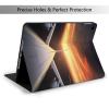 Airplane Sunset Printed Tablet Case for Ipad 7th Generation 10.2", Pu Leather Non-Slip Tablet Cases Shockproof Stand Cover with Auto Sleep/Wake Cover view 2