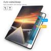 Airplane Sunset Printed Tablet Case for Ipad 7th Generation 10.2", Pu Leather Non-Slip Tablet Cases Shockproof Stand Cover with Auto Sleep/Wake Cover view 3