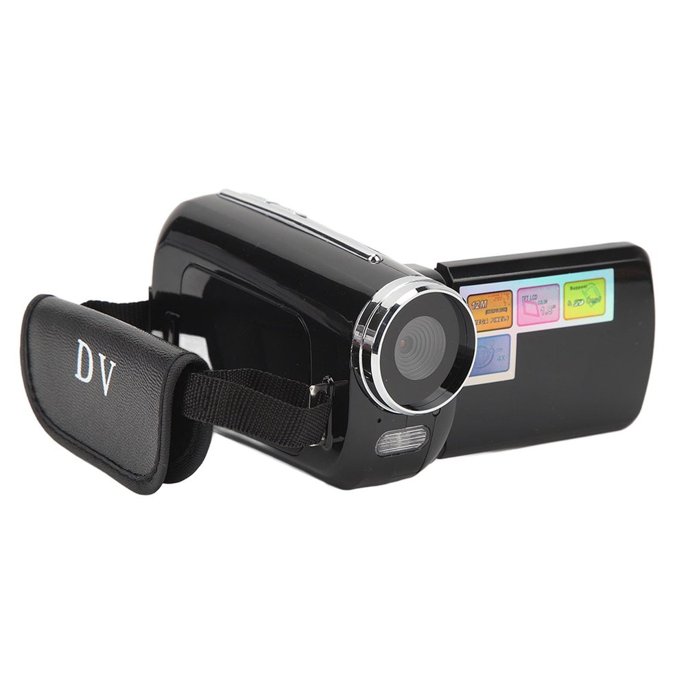 4K Video Camera Camcorder, 12MP 4X Digital Camcorder with Light Filler, 32G 1.8in Digital Camera, Recorder Camera Recorder