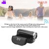 4K Video Camera Camcorder, 12MP 4X Digital Camcorder with Light Filler, 32G 1.8in Digital Camera, Recorder Camera Recorder view 3
