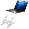BoxWave Stand and Mount Compatible with Chuwi CoreBook - Compact QuickSwitch Stand, Portable Multi Angle Viewing Foldable Riser - Metallic Silver view 1