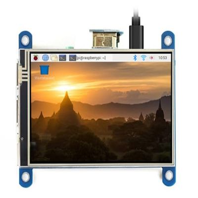 4inch Resistive Touch Screen LCD (H) Compatible with Raspberry Pi 480800 Pixels Resolution HDMI Interface IPS Panel Various Support Jetson Nano PC Windows