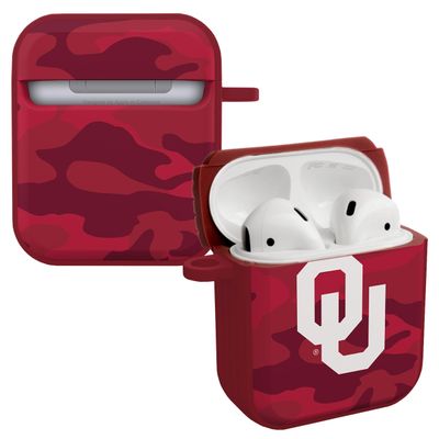 Affinity Bands Oklahoma Sooners HDX Case Cover Compatible with Apple AirPods Generations 1 & 2 (Camo)
