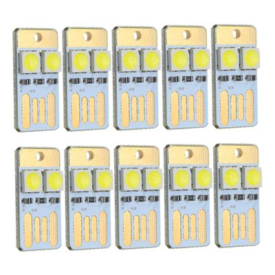 DOITOOL Mini Led Night Light Powered Double-Sided Pluggable Energy-efficient for Desk Camping and Laptop Use