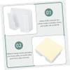 OSALADI 2sets Shower Phone Holder Phone Mount for Kitchen Bathroom Adhesive Wall Organizer Space Saving 2pcs*2 view 2