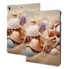 Shells On The Beach Printed Tablet Case for Ipad Air3 10.5"/Ipad Pro 10.5", Pu Leather Non-Slip Tablet Cases Shockproof Stand Cover with Auto Sleep/Wake Cover view 1