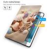 Shells On The Beach Printed Tablet Case for Ipad Air3 10.5"/Ipad Pro 10.5", Pu Leather Non-Slip Tablet Cases Shockproof Stand Cover with Auto Sleep/Wake Cover view 3