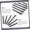 Didiseaon Glasses Ear Hook Holders Eyeglass End Tips Silicone Leg Covers Non-slip for Glasses Sunglasses view 3