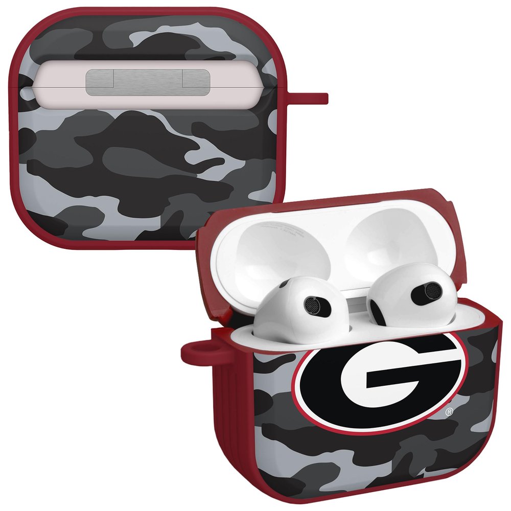 Affinity Bands Georgia Bulldogs HDX Case Cover Compatible with Apple AirPods Generation 3 (Camo)