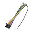 Wire Harness Power Cable Compatible Replacement for Sony Car Radio CDX-GT57UPW DSX-M55BT DSX-M80 DXS-M5511BT MEX-N4300BT MEX-N4380BT MEX-N5000BT MEX-N5100BT MEX-N5200BT MEX-N5300BT view 1