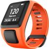 Chainfo compatible with Tomtom Spark Watch Band, Waterproof Soft Silicone Replacement Strap for All Seasons NO231017 (Orange) view 1
