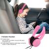 Headphones Wired, Foldable Stereo 3.5mm Jack Wired Cord On Ear Headset For School Wired Headphones Portable Smartphones for Children Teens Boys Girls School view 2