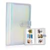 Riosin 108 Pockets Mini Album Compatible with Fujifilm Instax Mini film, Suitable for Instax Mini 12/11/7+/9/Evo/Link 2, 2x3"Photo Album for Canon ivy 2 Kpop Photocard (Magic Silver) view 1