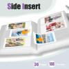 Riosin 108 Pockets Mini Album Compatible with Fujifilm Instax Mini film, Suitable for Instax Mini 12/11/7+/9/Evo/Link 2, 2x3"Photo Album for Canon ivy 2 Kpop Photocard (Magic Silver) view 4