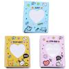 Halyuhn Photocard Binder Album,2x3 Mini Photo Album, suitable for Fujifilm Instax Mini Camera, Polaroid Snap and Social Matic Instant Cameras, Heart Hollow Cover Design, 32 Pockets, 3Pack view 1