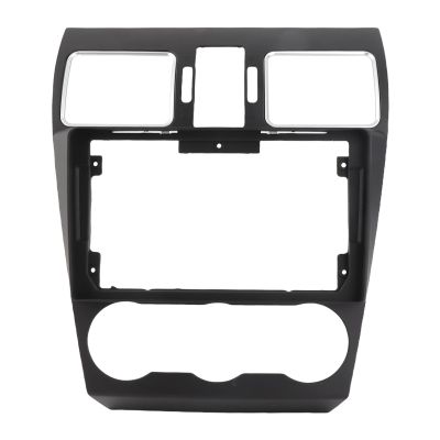 Stereo Panel Frame for 2012-2015 XV CROSSTREK Car Radio Fascia Replacement Premium ABS Navigation Dashboard Cover Direct Fit No Modifications Needed