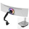 AVLT Single Monitor Arm and Reinforcement Plate view 1