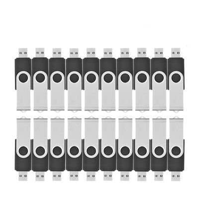 Wholesale,Bulk,Lot Mix-PCS Black USB Flash Drives 2.0 Memory Stick Storage Data Thumb Pen Fold U Disk Gift (20PCS - 32GB)