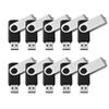 Wholesale,Bulk,Lot Mix-PCS Black USB Flash Drives 2.0 Memory Stick Storage Data Thumb Pen Fold U Disk Gift (20PCS - 32GB) view 2