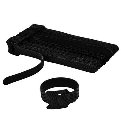 50 Pack Reusable Fastening Cable Straps and Cable Ties Set, Adjustable Multi-Purpose Hook Loop Securing Straps with Buckle, to Keep Cords Organized and Tidy - 8Inch
