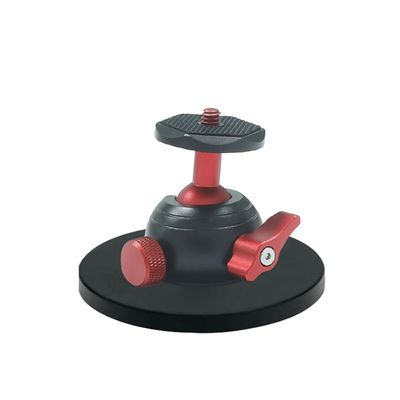 BGNing Suction Mount Magnetic Bracket with 1/4 Screw 360 Swivel Ballhead for Gopro Hero 12 11 10 for Insta360 Action Camera Base Mount (Large Version)