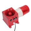 EVTSCAN Industrial Warning Lamp, 120DB Audible Visual Alarm Waterproof Security Strobe Light US Plug 110V. view 2