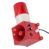 EVTSCAN Industrial Warning Lamp, 120DB Audible Visual Alarm Waterproof Security Strobe Light US Plug 110V. view 4