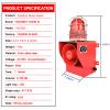 Y DIANS S Alarm Siren Outdoor 130dB Horn 45W Waterproof Emergency Security Sirens for Port, Dock, Factories, School, Home SLC-05G DC12V view 4
