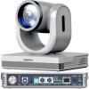 DAIPU PTZ Camera 20X Optical Zoom 60fps HDMI USB SDI LAN PoE AI Auto Tracking PTZ Conference Camera for Church Live Streaming Video Conference Event Education Broadcast with Youtube Facebook Live Zoom view 1