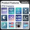 DAIPU PTZ Camera 20X Optical Zoom 60fps HDMI USB SDI LAN PoE AI Auto Tracking PTZ Conference Camera for Church Live Streaming Video Conference Event Education Broadcast with Youtube Facebook Live Zoom view 2