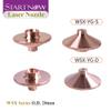 Startnow WSX Nozzle Laser for Precitec Fiber Laser Cutting Machine Head Double Layer Jet Caliber 1.0 1.2 1.5 2.0 3.0 4.0 5.0mm Nozzles Spare Parts (WSX-YG-D 1PC, 1.6mm) view 2