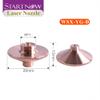 Startnow WSX Nozzle Laser for Precitec Fiber Laser Cutting Machine Head Double Layer Jet Caliber 1.0 1.2 1.5 2.0 3.0 4.0 5.0mm Nozzles Spare Parts (WSX-YG-D 1PC, 1.6mm) view 4