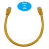 1 Foot Cat6 Molded Snagless RJ45 UTP Networking Patch Cable 100-Pack (Yellow) view 2