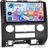 5GWiFi Android 12 Car Radio Stereo for Ford Escape 2008-2012 with CarPlay & Android Auto, 9 Inch 1280 * 800 Touchscreen Support BT5.0 GPS DSP FM SWC+Camera view 1