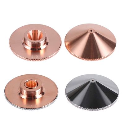 Startnow Laser Cutting Nozzle for Raytools Empower Head D32mm Fiber Laser Nozzle Double Single Layer 1.0 1.2 1.5mm (S32-A-15-S 1 PCS, Caliber 4.5mm)