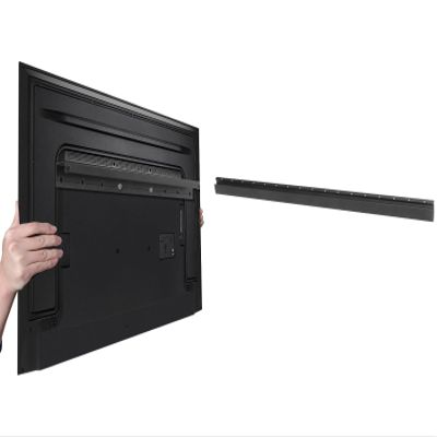 AENTGIU 2-Pairs Studless Drywall TV Wall Mount, Universal Low Profire TV Bracket Hanger for 32-75 inch Flat Screen TVs, No Stud, No Drill, No Anchors, Easy Install with All Hardware