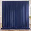 10ft x 8ft Wrinkle Free Navy Blue Backdrop Curtains for Parties, Thick Fabric Photo Backdrop Drapes for Weddings Photography Birthday Party Backgrpund Decor view 1