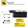 KCMYTONER 5 Pack Compatible for Dymo 1868772 3/4" x 23 ft (19mm x 7m) Black on Yellow All-Purpose Vinyl Labels Replacement for Rhino XTL-300 XTL-500 Label Makers view 3