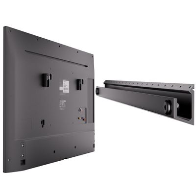 AENTGIU 4-Set Studless Drywall TV Wall Mount, Heavy Duty Slim TV Bracket Hanger for 32-75 inch Flat Screen TVs, No Stud, No Drill, No Anchors, Easy Install with All Hardware Included