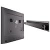 AENTGIU 4-Set Studless Drywall TV Wall Mount, Heavy Duty Slim TV Bracket Hanger for 32-75 inch Flat Screen TVs, No Stud, No Drill, No Anchors, Easy Install with All Hardware Included view 1