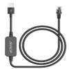 Jsvecip Radar Detector Cable,USB to RJ11 Plug Cable Compatible with Uniden R3 R7 R1 Radar Detector,Escort 360, Passport 9500i/7500S/8500/7500/6800,5V/12V Car Lighter Adapter Cable view 1