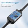 Jsvecip Radar Detector Cable,USB to RJ11 Plug Cable Compatible with Uniden R3 R7 R1 Radar Detector,Escort 360, Passport 9500i/7500S/8500/7500/6800,5V/12V Car Lighter Adapter Cable view 3