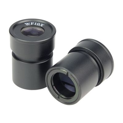Microscope Accessories Kit 2PCS Binocular Stereo Microscope WF10X Microscope Lens Accessories Wide Angle Lens 30.5MM Microscope Slides