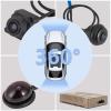 BANLICALI 360 Degree Bird View Surround System, 720P Car DVR Recording Backup Camera Parking Monitoring with Night Vision Function, Dash Camera Rear View 4-Camera Kit for Car, RVs, Trucks, Trailers view 2