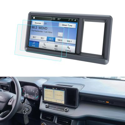 LUWU for 2022 2023 2024 Ford Maverick Screen Protector 8 Inch 2023 2024 Ford Maverick Accessories 2022 2023 Ford Maverick Glass Screen Protector 2023 Maverick Screen Protector Tempered Glass 9H Anti-glare 2023 Maverick Touchscreen Protective Film 2PC