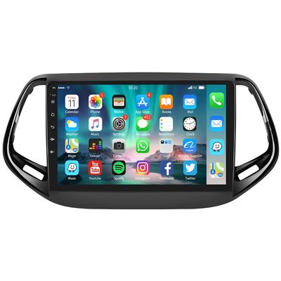 10" Android 13 Car Stereo for Jeep Compass 2017-2019, 2.5D 1080P HD Touch Screen, 2+32GB, Wireless for CarPlay/Android Auto, GPS, Bluetooth, Car Radio Player