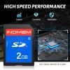 INDMEM 2GB SD Card, 10 Packs Class 4 2GB Flash Memory Card MLC Standard Secure Digital Cards Camera Card view 2