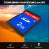 INDMEM 2GB SD Card, 10 Packs Class 4 2GB Flash Memory Card MLC Standard Secure Digital Cards Camera Card view 3