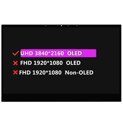 13.3" LCD Touch Screen Replacement Digitizer Assembly for ASUS ZenBook Flip 13 UX363 UX363EA UX363EA-AH74T (OLED Type) 40 pin (UHD 3840X2160 On-Cell Touch)